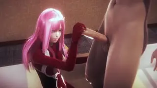 ZeroTwo'simpressiveblowjobanddeepthroat(3DPORN)[DarlingintheFranxx]